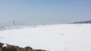 雪山 雪原