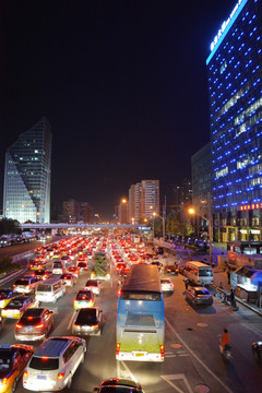 北京双井桥夜景