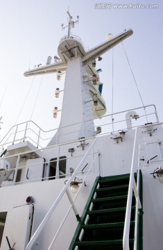 海警船 巡逻船 桅杆