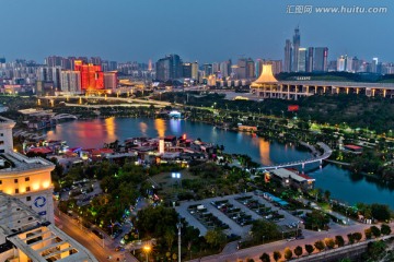 南宁 民歌湖夜景