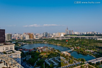 南宁 民歌湖全景