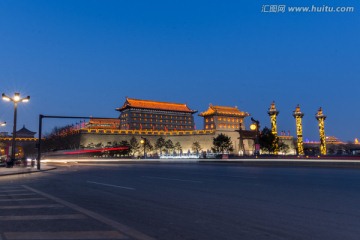 西安南门城楼夜景