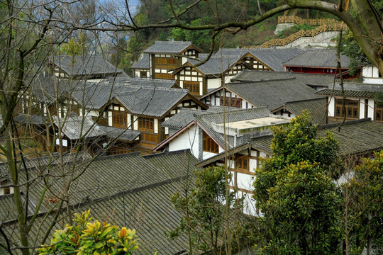 仿古建筑群