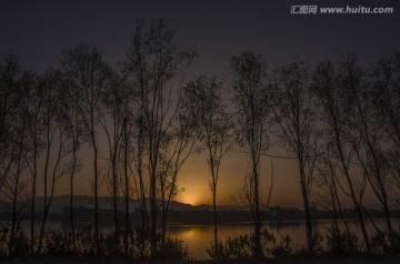 洱海日出