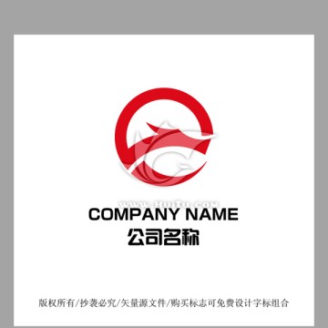 龙LOGO标志