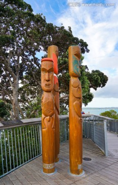 新西兰风光 毛利文化村