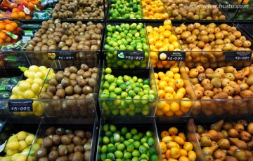 超市 水果专柜