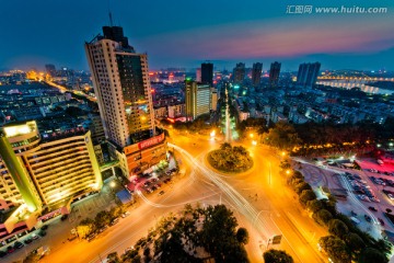 南宁西园转盘 夜景