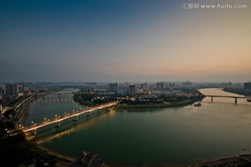 邕江 夜景