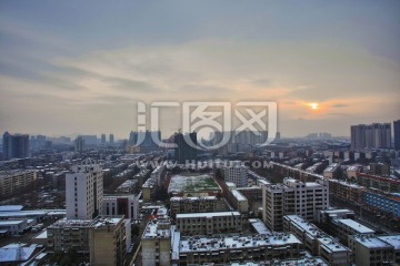 襄阳雪景