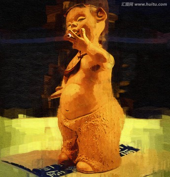裝飾畫 人物油畫