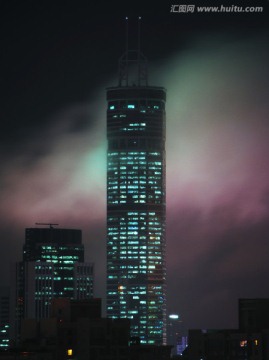 摩天大厦夜景