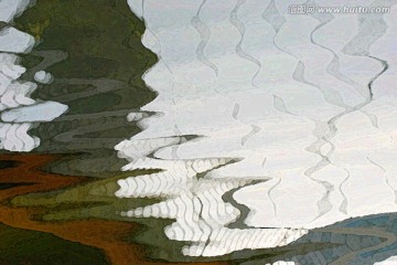 抽象油畫