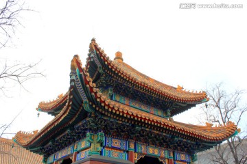 古典中国风皇家建筑方亭