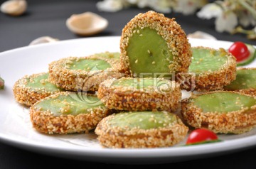 绿茶福饼