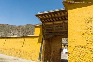 拉卜楞寺佛学院建筑景观