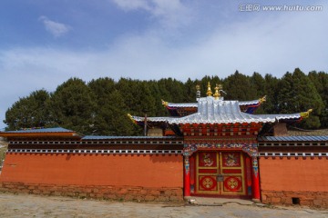 甘南郎木寺 格尔底寺