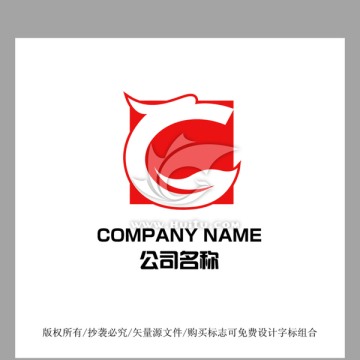 龙LOGO标志设计