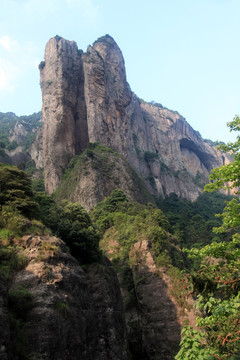 山脉  山  巨石