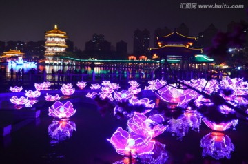 芙蓉园夜景