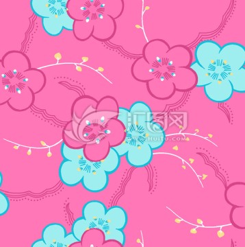 印花圖 花朵 未分層
