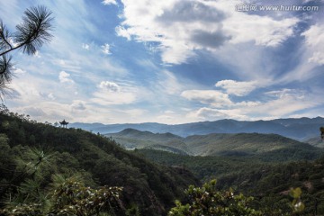 石宝山风光