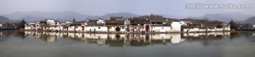 宏村南湖全景