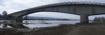 伊犁河上的雅玛渡桥
