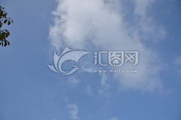 藍天白云