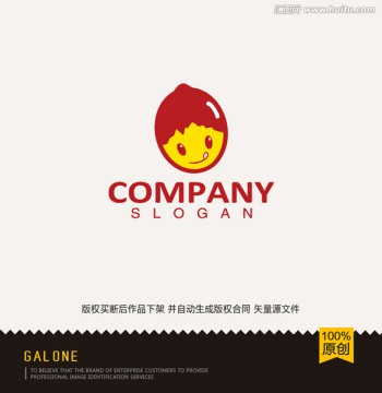 logo设计 标志 商标 柠檬