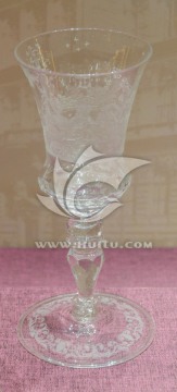 波西米亚高脚酒杯 玻璃酒具