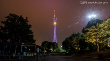 广州塔夜景