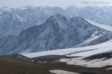 天山冬牧场 高清大图