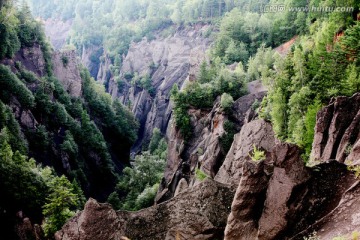 长白山 风景山谷