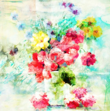 花卉油畫（未分層）