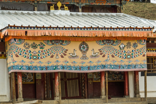 藏传佛教寺院建筑景观