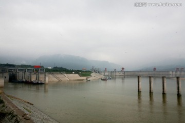 三峡大坝船闸 宜昌风光