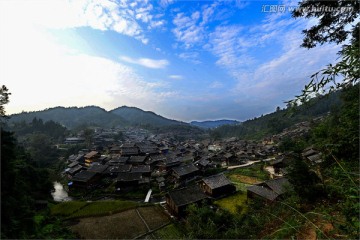 贵卅黎平侗寨