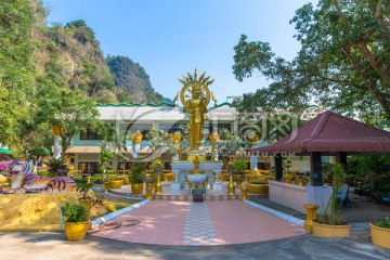 泰国 甲米 寺庙 佛像
