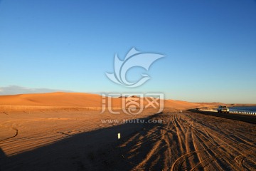 纳米比亚斯瓦克盟市沙漠风光风景