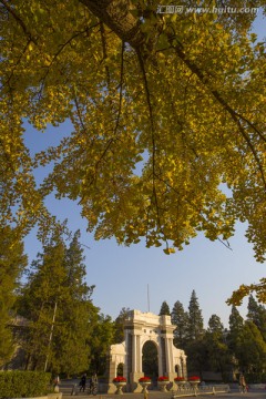 清华大学 二校门