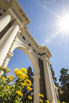 清华大学 二校门