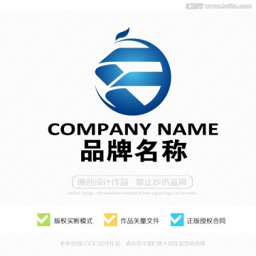 F字母 标志设计 LOGO设计