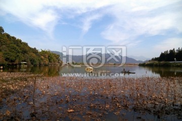 蒲密湖景