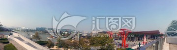 深圳欢乐海岸俯拍全景图