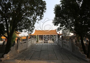 华阴西岳庙金水桥