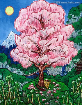風景油畫裝飾畫
