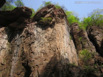 洛阳黛眉山世界地质公园龙潭峡