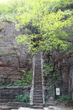 洛阳黛眉山世界地质公园龙潭峡