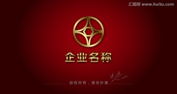 金融logo 标志设计